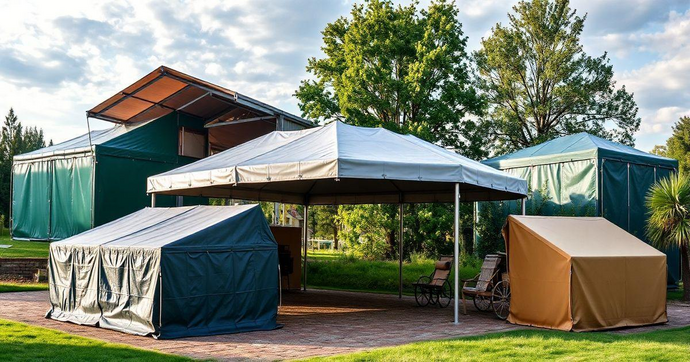 Coberturas de lona: prote&ccedil;&atilde;o e versatilidade