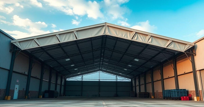 Cobertura de lona para galp&atilde;o: Qualidade e Durabilidade