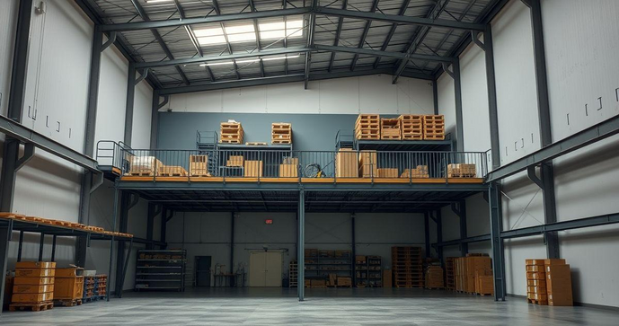 Galp&atilde;o com Mezanino: Vantagens e Dicas para Otimizar Seu Espa&ccedil;o