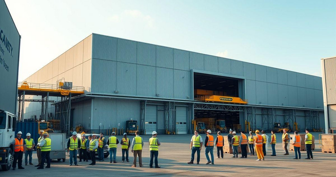 Galpões industriais: como escolher o ideal para sua empresa e maximizar a eficiência