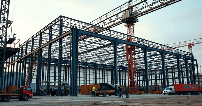 Montagem de Galp&atilde;o Industrial Eficiente
