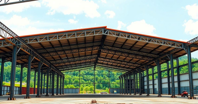 Estrutura met&aacute;lica para barrac&atilde;o &eacute; a solu&ccedil;&atilde;o ideal para constru&ccedil;&atilde;o r&aacute;pida e dur&aacute;vel