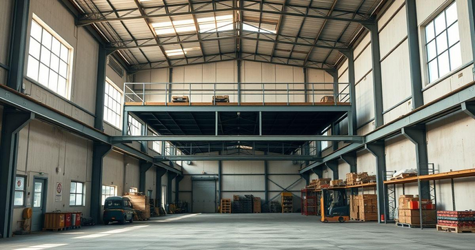 Galp&atilde;o com Mezanino: Como Otimizar Espa&ccedil;os e Aumentar a Funcionalidade