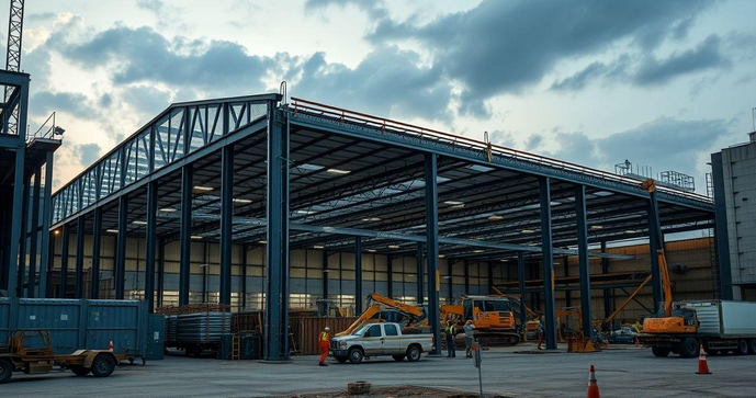 Estrutura met&aacute;lica galp&atilde;o pre&ccedil;o impacta constru&ccedil;&atilde;o eficiente